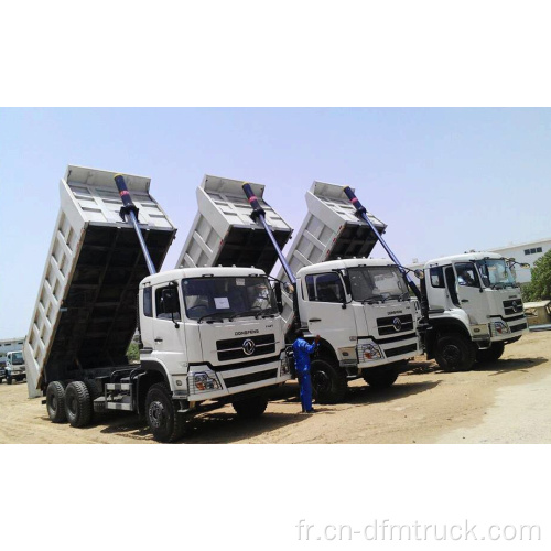 Camions à benne basculante Dongfeng 6 × 4 25T 15m3